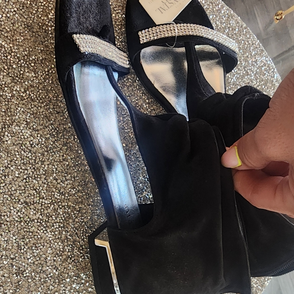 Donna Piu sandles with crystals - Picture 4 of 5